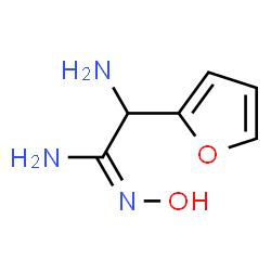 2-Furanethanimidamide,alpha-amino-N-hydroxy-(9CI) structure