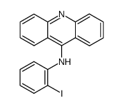 N-(2-iodophenyl)acridin-9-amine Structure