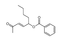 (3E)-5-(benzoyloxy)-3-nonen-2-one Structure