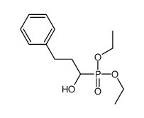 1-diethoxyphosphoryl-3-phenylpropan-1-ol结构式