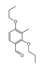 3-methyl-2,4-dipropoxybenzaldehyde结构式