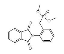 dimethyl (2-phthalimido)benzylphosphonate结构式