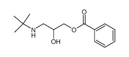 Benzoic acid 3-tert-butylamino-2-hydroxy-propyl ester Structure