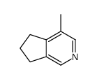 4-methyl-6,7-dihydro-5H-cyclopenta[c]pyridine结构式