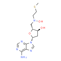 S-(5'-deoxyadenosyl-5')-S-methylthioethylhydroxylamine结构式