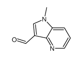 1-methyl-1H-pyrrolo[3,2-b]pyridine-3-carbaldehyde Structure