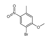 2-BROMO-5-METHYL-4-NITROANISOLE structure