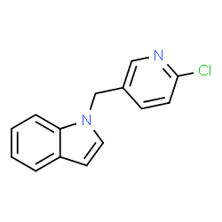 1-[(6-Chloro-3-pyridinyl)methyl]-1H-indole Structure