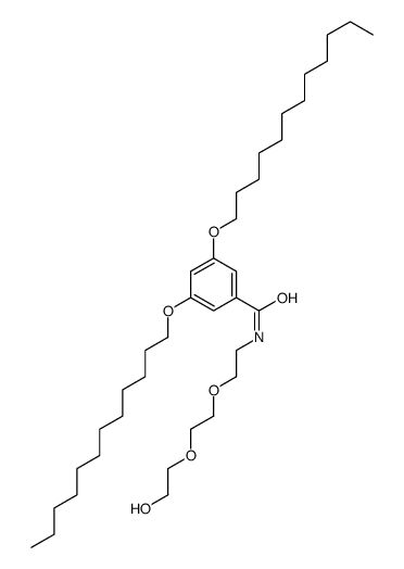 3,5-didodecoxy-N-[2-[2-(2-hydroxyethoxy)ethoxy]ethyl]benzamide Structure