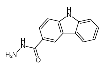 carbazole-3-carboxylic acid hydrazide Structure