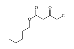 pentyl 4-chloro-3-oxobutanoate结构式