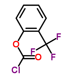 2-(Trifluoromethyl)phenyl carbonochloridate picture