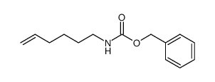 N-benzyloxycarbonyl-5-hexenylamine结构式