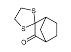 spiro[1,3-dithiolane-2,3'-bicyclo[2.2.1]heptane]-2'-one Structure