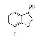 7-fluoro-2,3-dihydrobenzofuran-3-ol Structure