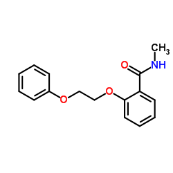 N-Methyl-2-(2-phenoxyethoxy)benzamide结构式