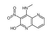4-(甲基氨基)-3-硝基-1,5-萘啶-2(1H)-酮结构式
