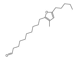 10-(3-methyl-5-pentylfuran-2-yl)decanal结构式