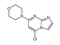 4-(5-chloroimidazo[1,2-a]pyrimidin-7-yl)morpholine Structure