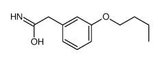 2-(3-butoxyphenyl)acetamide Structure