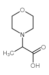 2-morpholin-4-ylpropanoic acid Structure