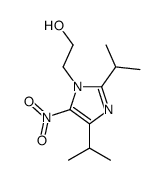 2-[5-nitro-2,4-di(propan-2-yl)imidazol-1-yl]ethanol结构式