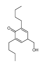 2,6-dibutyl-4-(hydroxymethyl)cyclohexa-2,5-dien-1-one Structure