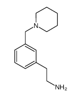 2-(3-Piperidin-1-ylmethyl-phenyl)-ethylamine结构式