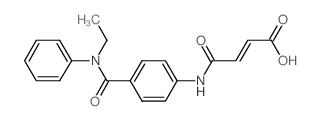 (E)-4-{4-[(Ethylanilino)carbonyl]anilino}-4-oxo-2-butenoic acid Structure