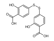 4,4'-dithiobis(salicylic) acid structure