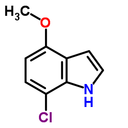7-氯-4-甲氧基-1H-吲哚图片