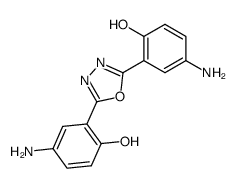 2,5-di(2-hydroxy-5-aminophenyl)-1,3,4-oxadiazole结构式