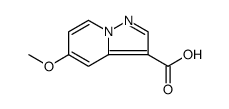5-甲基三唑并[1,5-a]吡啶-3-羧酸结构式