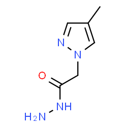 (4-METHYL-PYRAZOL-1-YL)-ACETIC ACID HYDRAZIDE结构式