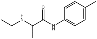 2-(ethylamino)-n-(4-methylphenyl)propanamide Structure