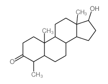 Androstan-3-one,17-hydroxy-4-methyl-, (4a,5a,17b)- picture