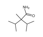 2-isopropyl-2,3-dimethyl-butyric acid amide Structure