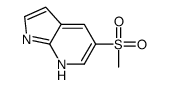 5-methylsulfonyl-1H-pyrrolo[2,3-b]pyridine Structure