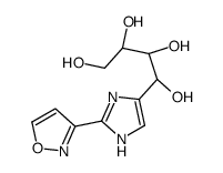(1R,2S,3R)-1-(2-(异噁唑-3-基)-1H-咪唑-4-基)丁烷-1,2,3,4-四醇结构式