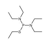 N,N-tetraethyldiamidothiophosphite S-ethyl结构式