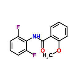 N-(2,6-Difluorophenyl)-2-methoxybenzamide structure