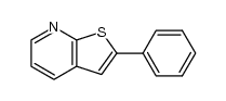 2-phenylthieno[2,3-b]pyridine结构式