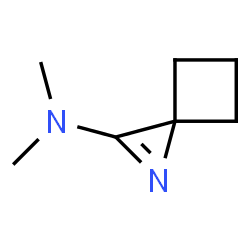 1-Azaspiro[2.3]hex-1-en-2-amine,N,N-dimethyl-(9CI)结构式