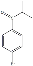 1-Bromo-4-(isopropylsulfinyl)benzene structure