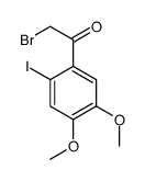 2-bromo-1-(2-iodo-4,5-dimethoxyphenyl)ethanone结构式