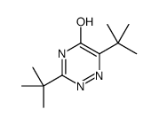 3,6-ditert-butyl-2H-1,2,4-triazin-5-one结构式
