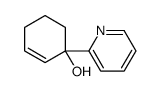 1-pyridin-2-ylcyclohex-2-en-1-ol Structure
