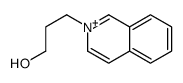 3-isoquinolin-2-ium-2-ylpropan-1-ol结构式