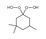 1,1-bis(hydroperoxy)-3,3,5-trimethylcyclohexane结构式