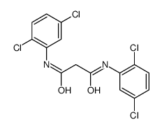 N,N''-BIS-(2,5-DICHLORO-PHENYL)-MALONAMIDE structure